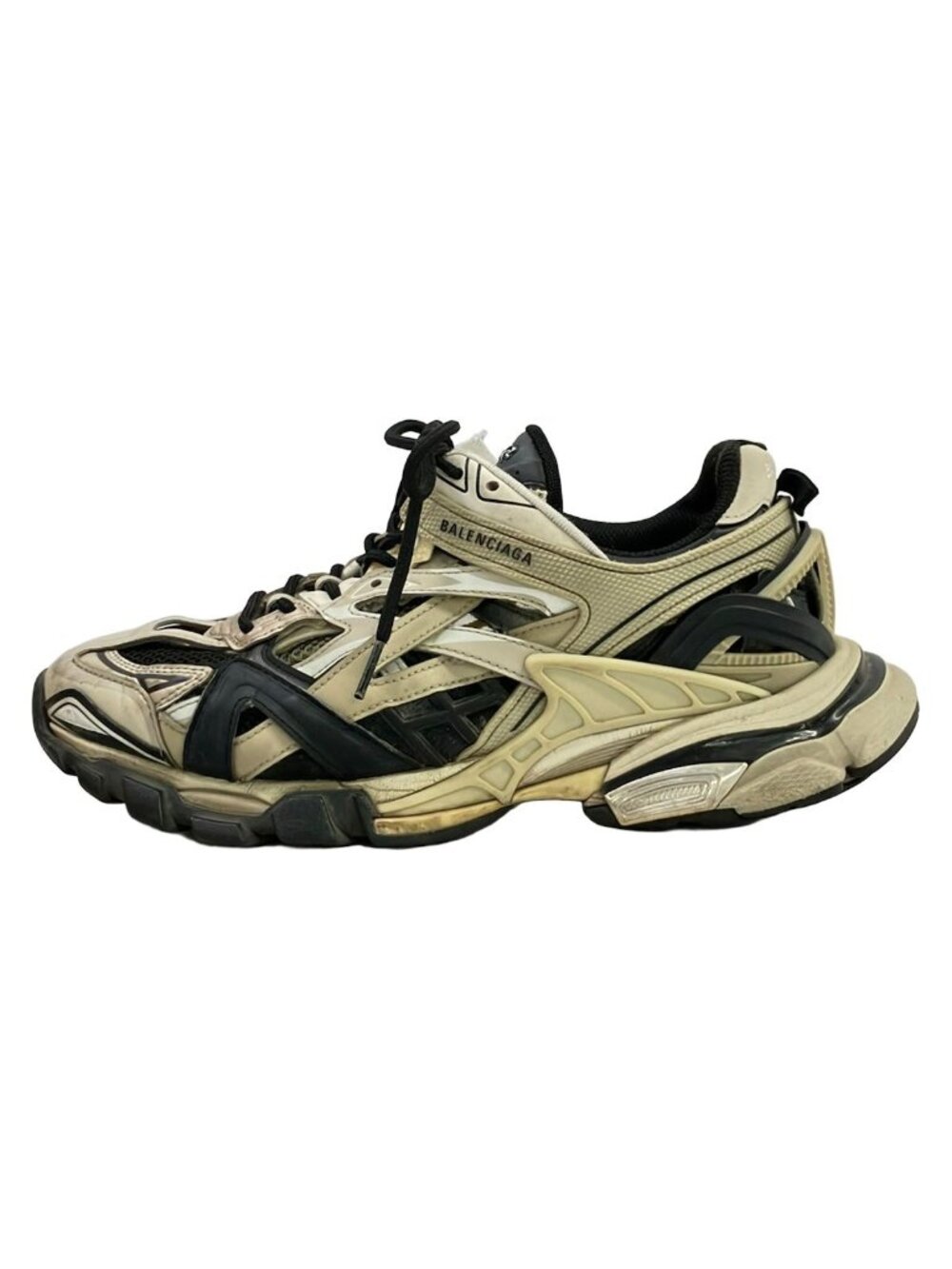 Balenciaga Sneakers Gray Beige Black White